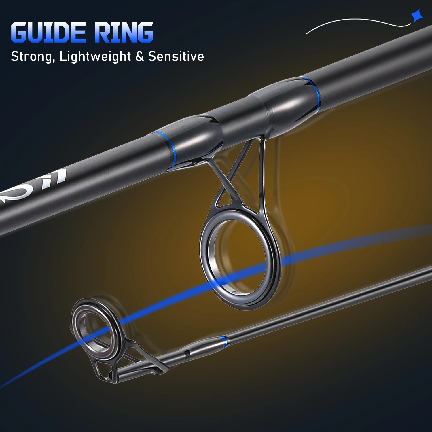 Combo surfcasting Sougayilang – Caña y carrete 3 tramos para mar - imagen 2