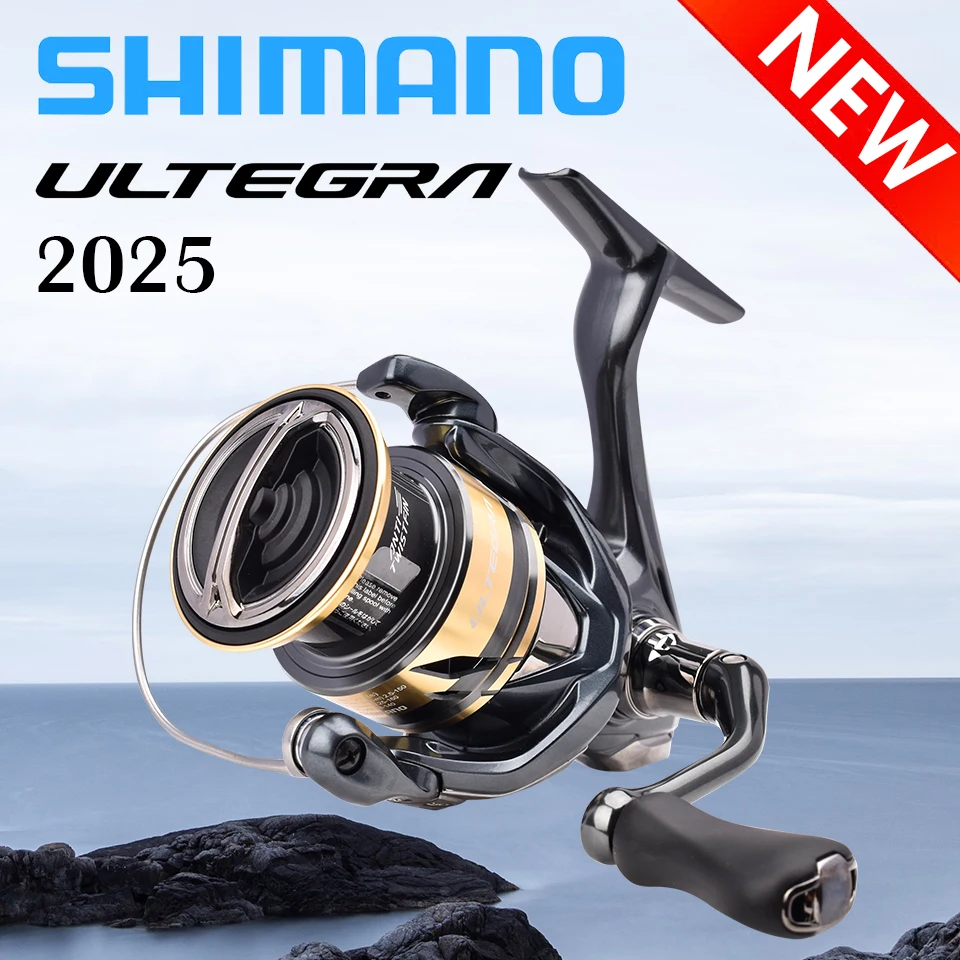 2025 SHIMANO carrete de pesca ULTEGRA carrete giratorio alimentador carretes de pesca de carpa 2500/C3000/4000/C5000XG sistema impermeable equipo HANAGE