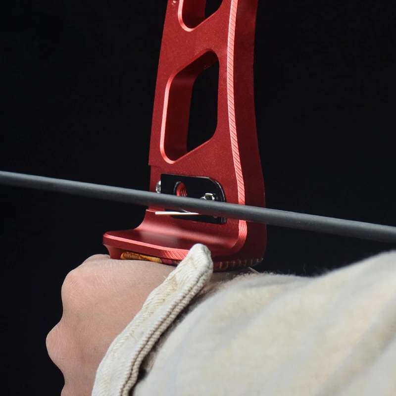 Pasta de apoyo de flecha magnética para arco recurvo, mano izquierda/Ringht, accesorios de tiro con arco - imagen 5