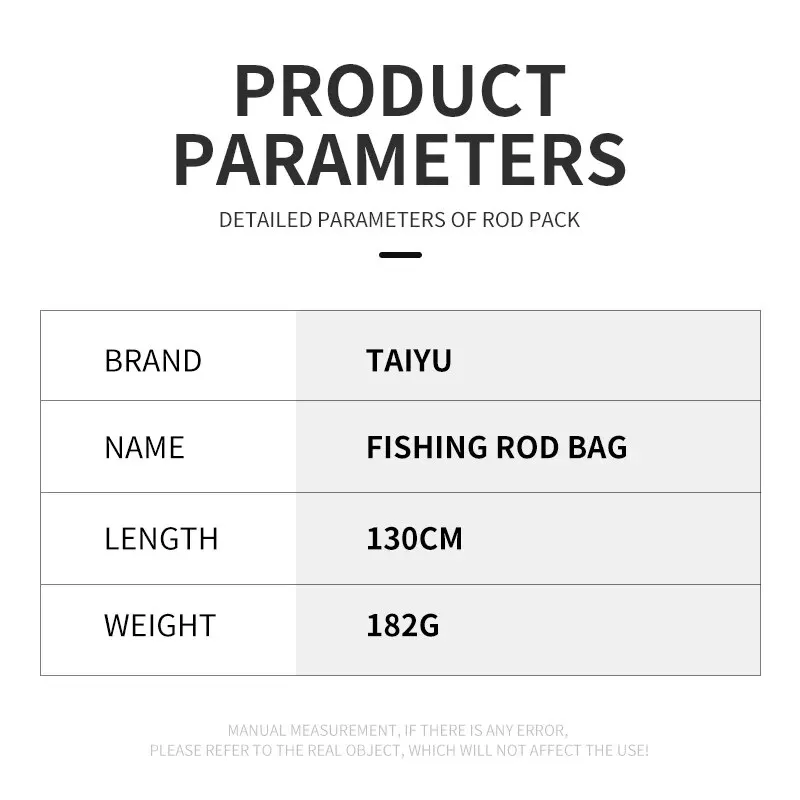 TAIYU-bolsa para caña de pescar impermeable, bolsa para paraguas de gran capacidad, almacenamiento de varillas, bolsas portátiles, mochila plegable para aparejos de pesca - imagen 2