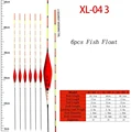 6pcs XL-04 3 RED