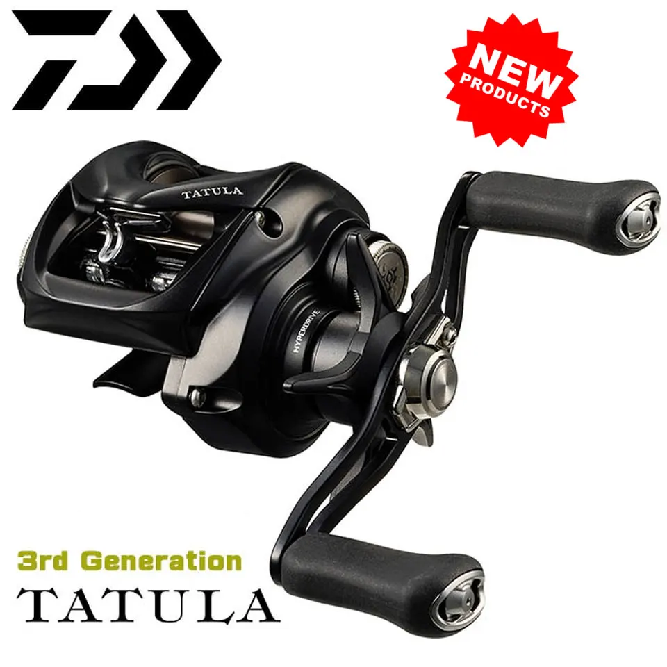 DAIWA-carrete de Baitcasting TATULA TW 2024, 100/200: 6,3, 1:1/1/7: 1, 5KG-13KG, potencia 7BB + 1RB, carrete de fundición de manivela izquierda o derecha, 8,1 - imagen 2