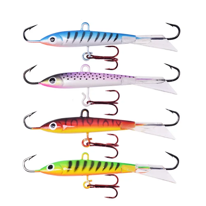 Anzuelos de hielo para invierno, señuelo de Pesca de 8,2 cm, 18g, equilibrador de Jigging, lubina para Lucio, carpa, perca, cebo duro artificial, aparejos de Pesca, 1 ud. - imagen 2