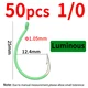50pcs Size 1I0 TypeC