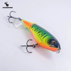 Señuelo de pesca wobblers, cebo artificial para pesca de lubina, acción acuática, 10cm, 17g