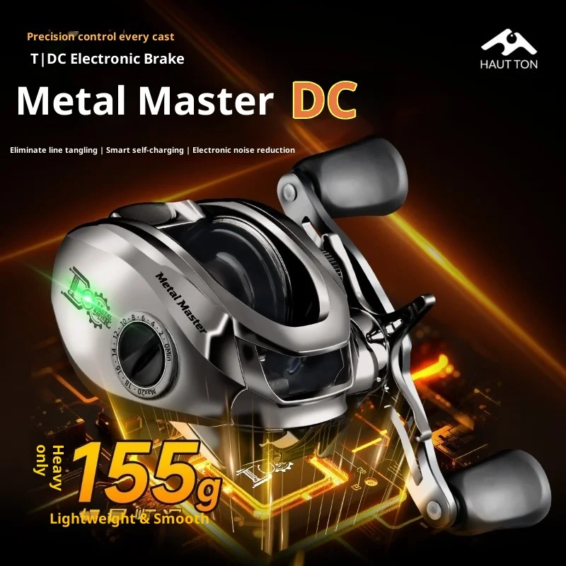 Carrete HAUT TON Metal Master DC 7.2:1 – Freno inteligente 5kg sonido digital