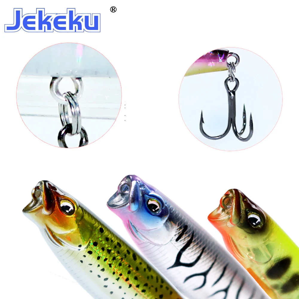 JEKEKU Señuelo flotante de cebo duro para pesca - imagen 4
