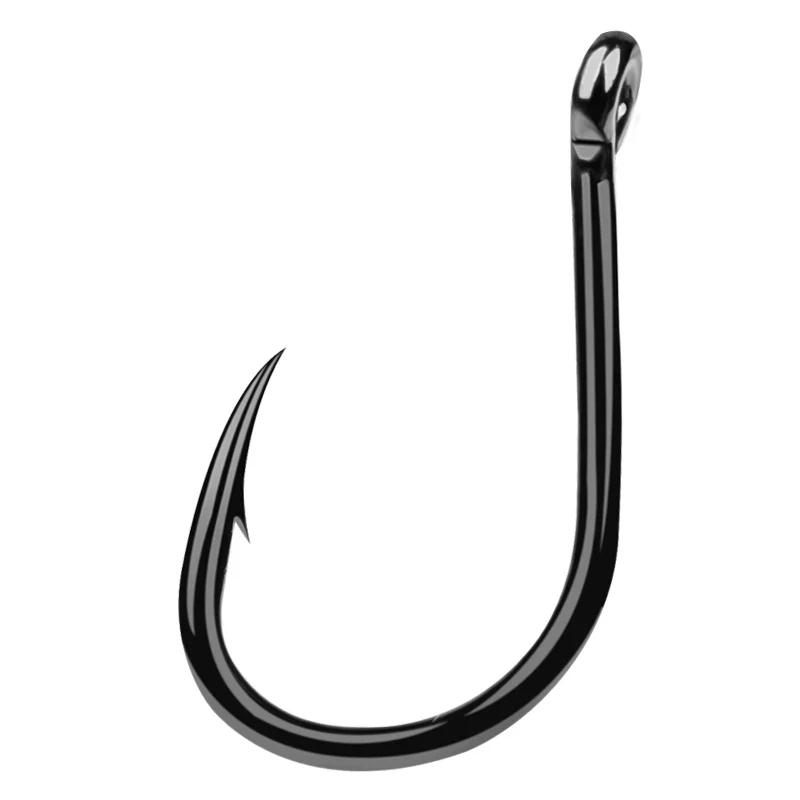 ISEAMA-anzuelo de Pesca circular, Gancho de cabeza de asistencia en el mar, color negro, 3 bolsas - imagen 2