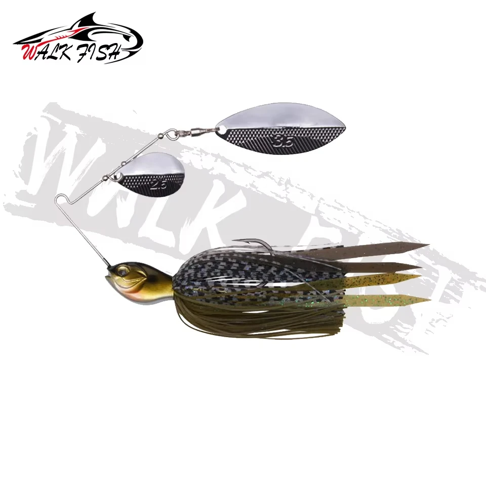 Señuelo giratorio Walk Fish – Cabeza de plomo para lubina - imagen 4
