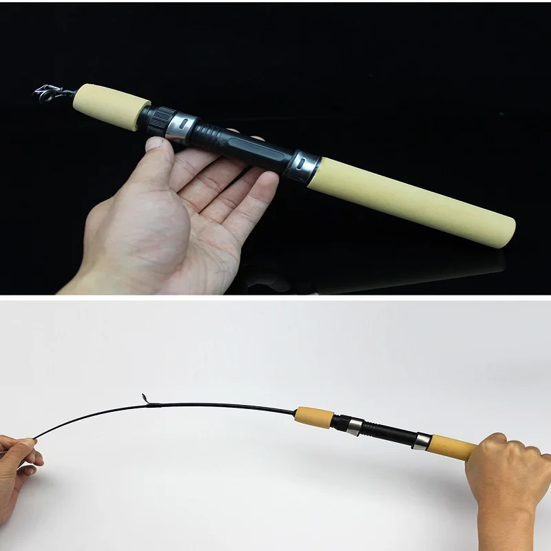 Caña Telescópica de Carbono para Pesca de Camarón en Ríos y Lagos - imagen 2