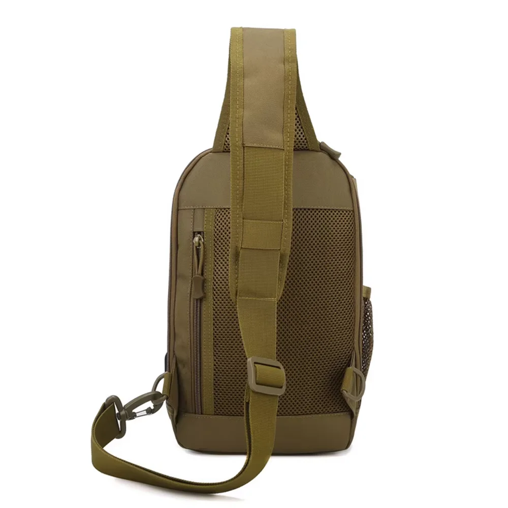 Bolso de pecho de pesca para hombre, mochila de hombro táctica masculina, bolso de viaje, escalada, caza, Camping, senderismo, bolsas de mensajero - imagen 4