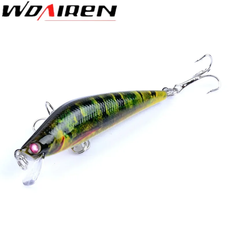 Juego de Señuelos de Pesca con manivela, 4 Uds., 8cm, 8g, señuelo duro pintado en 3D, Crankbait, Kit de cebo de Pesca Artificial, aparejos de Pesca Wobblers