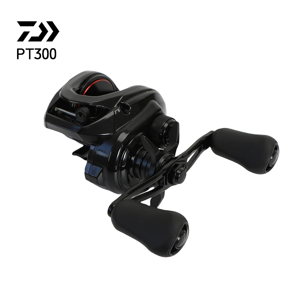 Daiwa Original 2025 nueva serie PT 300 carrete de pesca Baitcasting relación de engranaje 5,5-7,2:1 arrastre máximo 13KG 10/1BB sistema de rotura Magforce - imagen 3