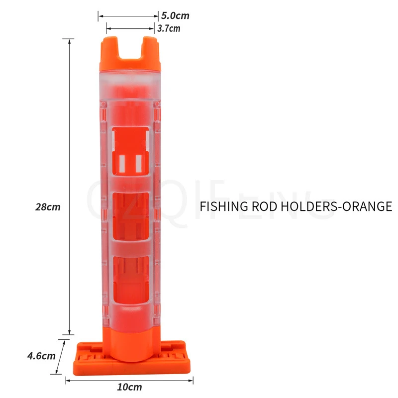 Orange Rod Holder