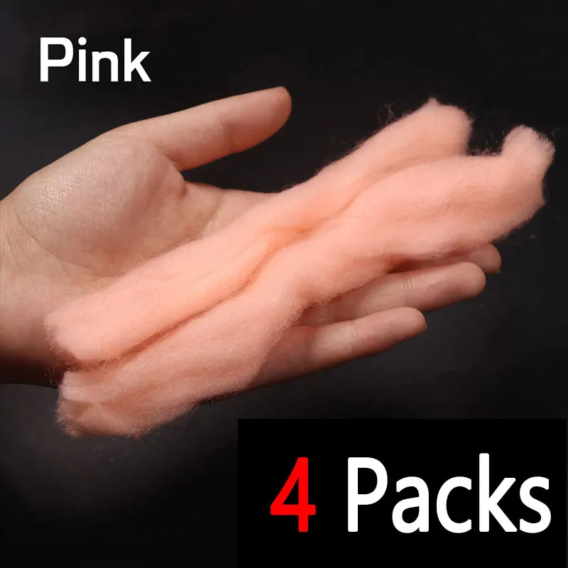 4 Packs Pink