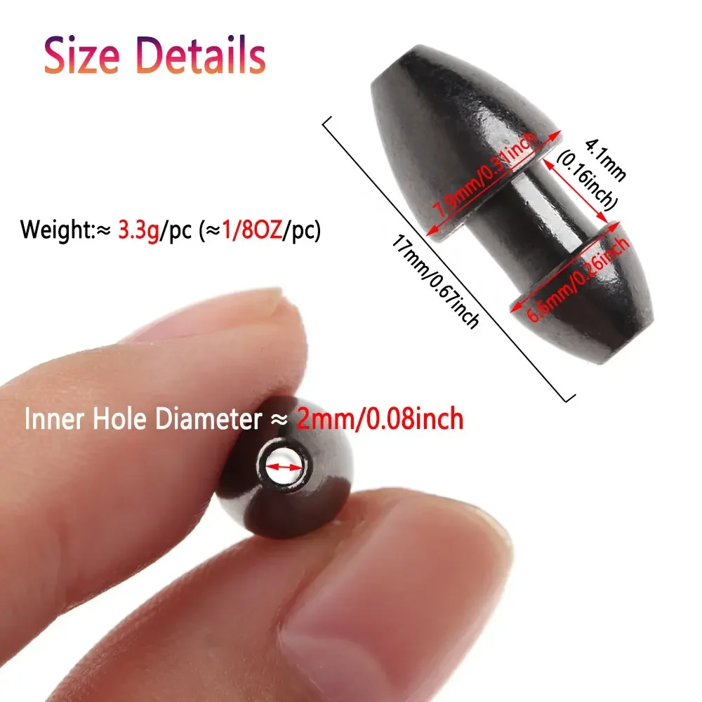 Bimoo, 5 uds., cabeza de señuelo de curricán de bruja de mar, 3,3g, plomo de alta resistencia, Mylar Flash Teaser, plantilla de cola, señuelos DIY, plantillas de agua salada para atún - imagen 4