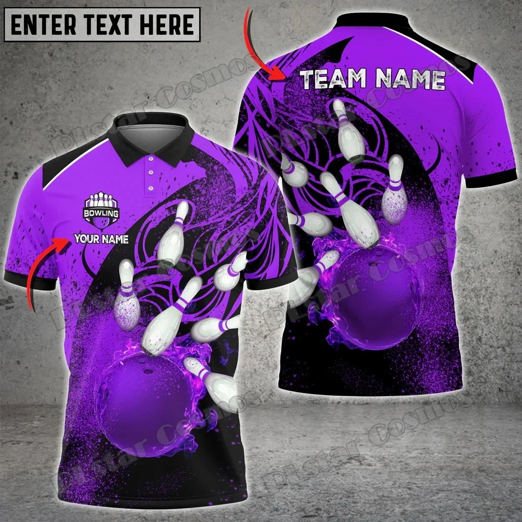 Polos con estampado de llama para hombre, bolos y alfileres, Multicolor, nombre personalizado, estampado 3D, informal, Unisex, Premium, PLP63 - imagen 5