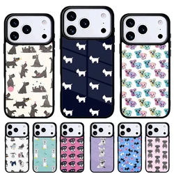 Funda iPhone con diseño Schnauzer – Protección para cachorro