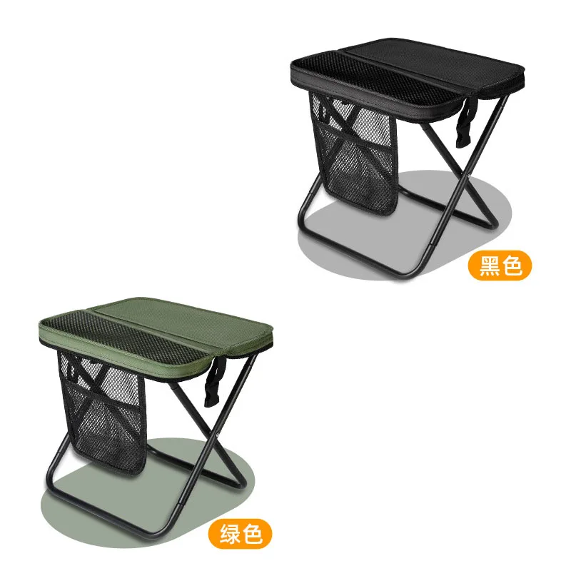 Taburete de pesca ligero con bolsa de transporte para exteriores - imagen 5