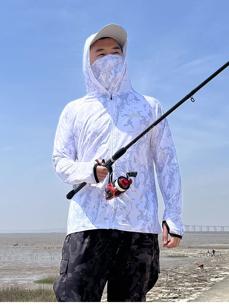 Conjunto de pesca técnica con protección solar UV – Chaqueta y pantalón - imagen 5