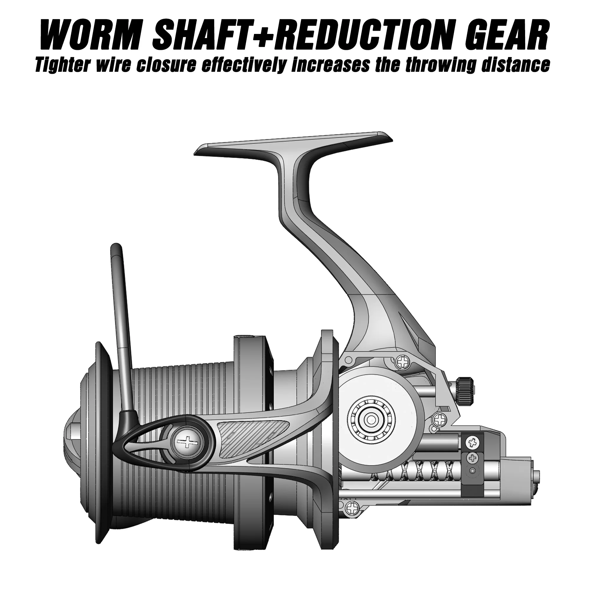 SAMOLLA carrete de pesca giratorio de alta velocidad 4,1: 1 20KG arrastre máximo barco de mar bobina de pescado Trolling Surf carrete de Metal grande carrete Peche - imagen 2