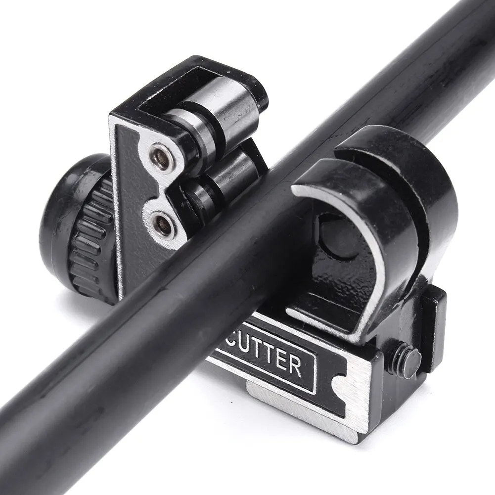 Cortador de tubo de cobre MANUAL en miniatura, herramienta de corte en C de acero y aluminio, 3-28MM, 1/8 "a 1-1/8" - imagen 3