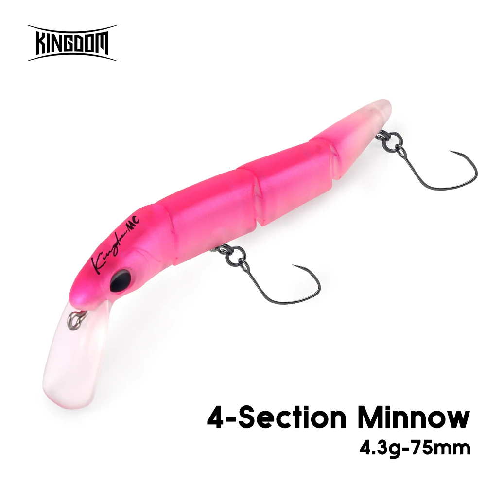 Wobbler articulado Kingdom – Señuelo para lubina y trucha
