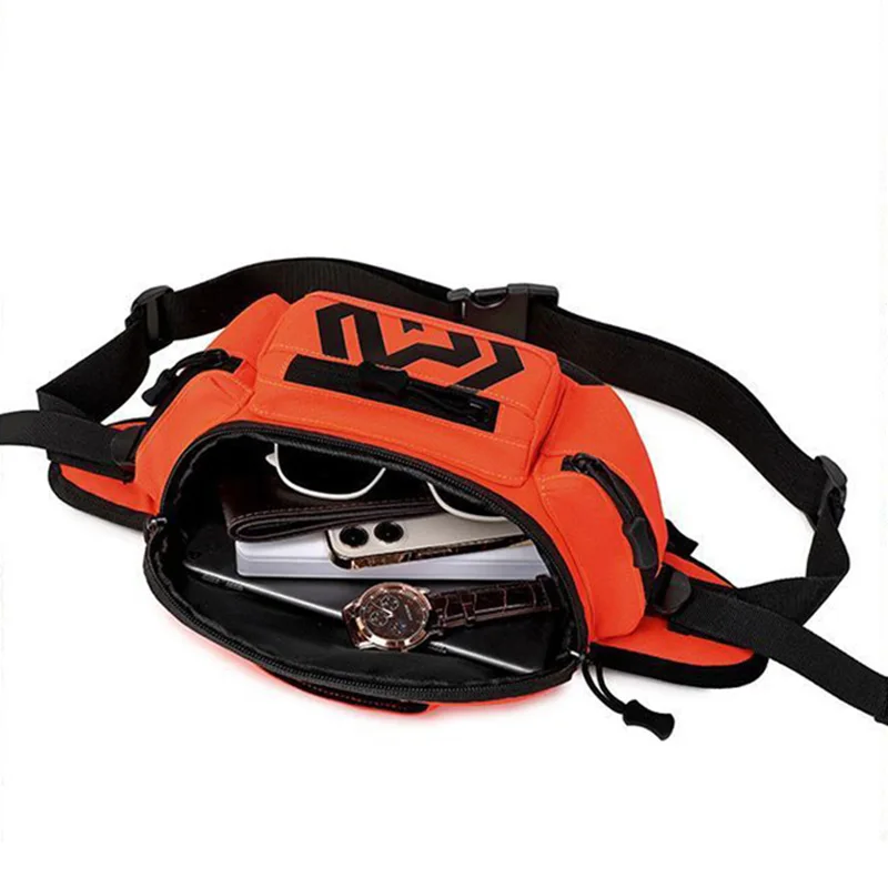 Riñonera táctica de pesca – Bolso pecho multibolsillos para hombre - imagen 3