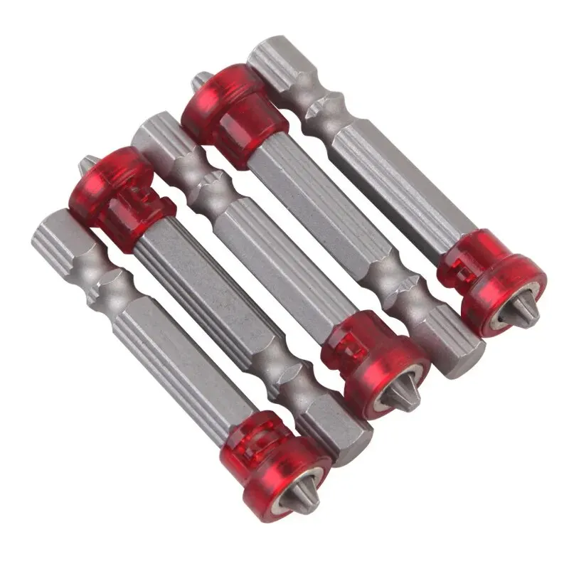 Destornillador magnético de un solo cabezal, taladro de mano cruzado, cabezal de anillo magnético fuerte, lote para principiantes, 50mm - imagen 2