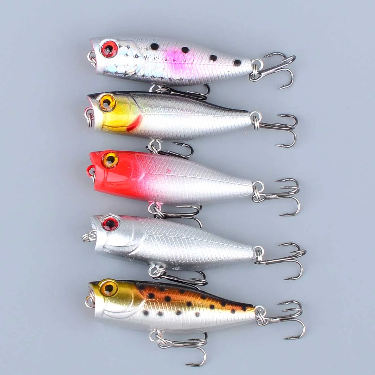 Minnow Señuelo Jerkbait Realista para Trucha y Bass – Plástico Duro - imagen 4