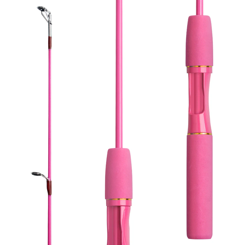 DNDYUJU-caña de pescar de 1,5 M para niños, vara bonita para principiantes, incluye carrete giratorio, color rosa y verde disponible, regalo para niños - imagen 3