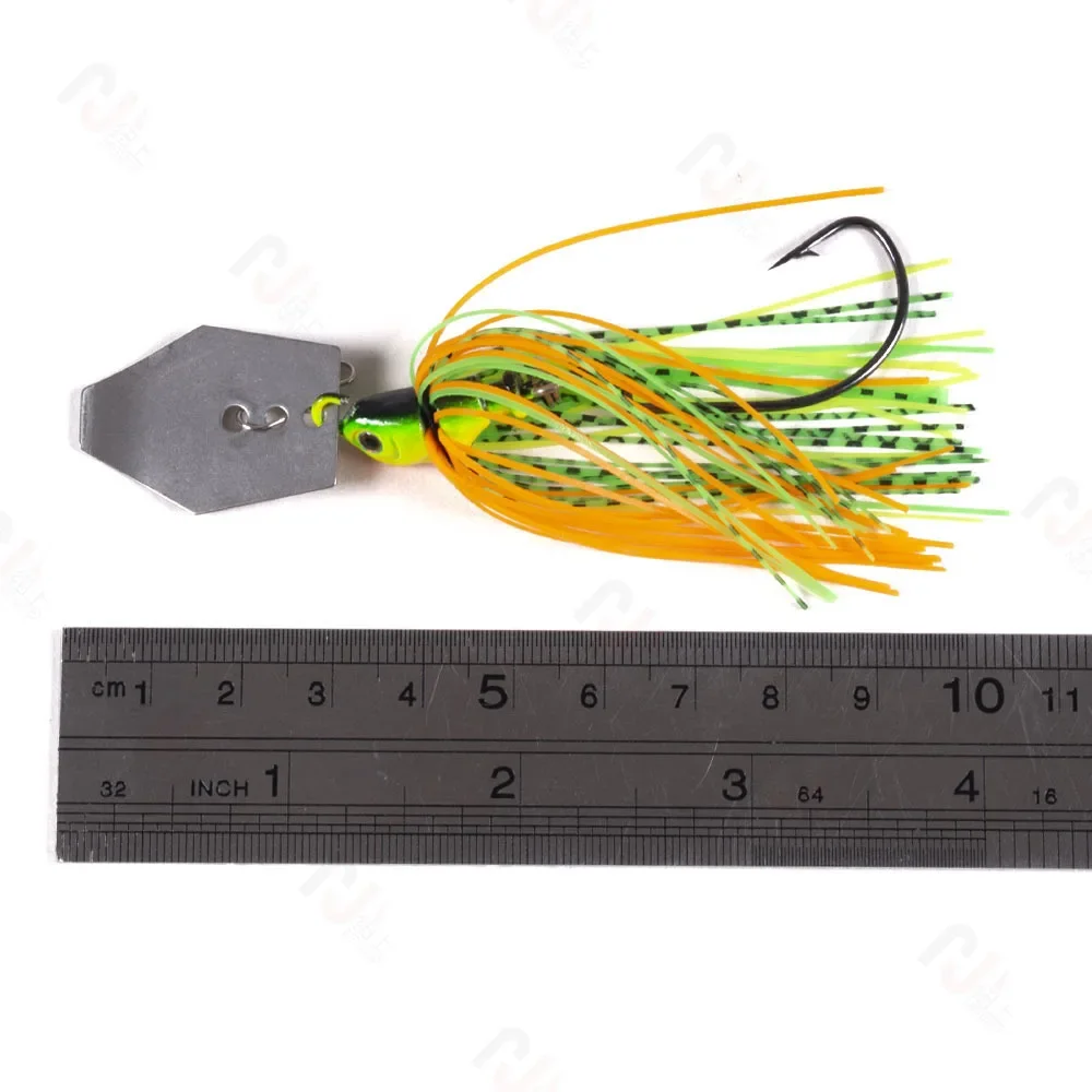 11G Chatter cebo giratorio cebo de pesca sin malezas Buzzbait wobbler chatterbait para lubina pike walleye pez - imagen 4