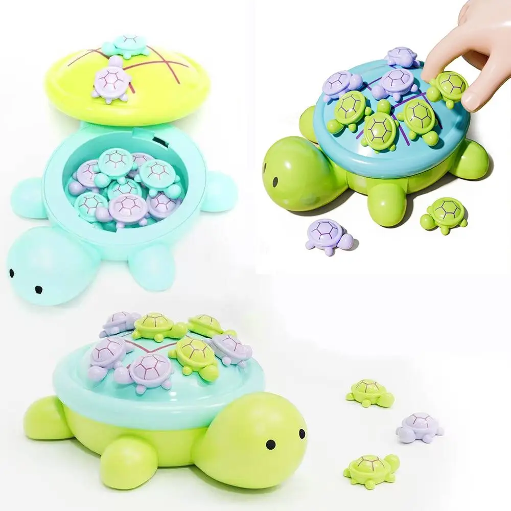 Juego de ajedrez magnético creativo, juego mental magnético de dibujos animados, diseño de tortuga portátil, juguetes educativos interactivos - imagen 4