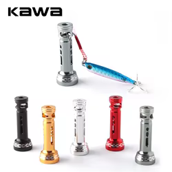 Soporte de carrete de pesca Kawa para carrete giratorio S/D, mango protector, pesas accesorios, 7g de longitud, 48,8mm, equilibrio de carrete equipado DIY