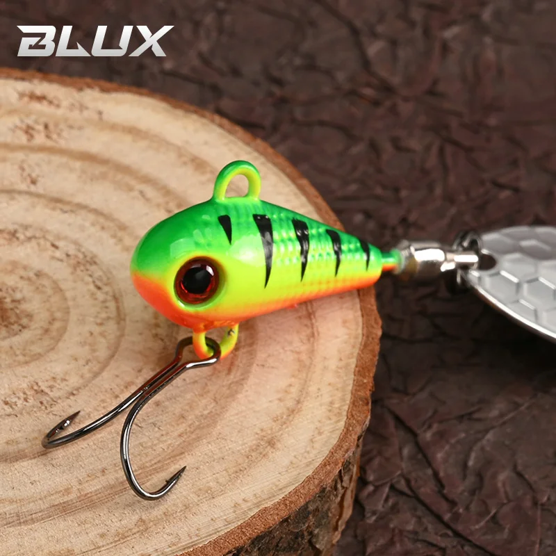 Señuelo de pesca BLUX SPINTAIL 4,5g 7g 11g Mag Tail Spinner Shad Metal Vib Casting Shore Jig cebo hoja de cobre cuchara lubina de agua dulce - imagen 4