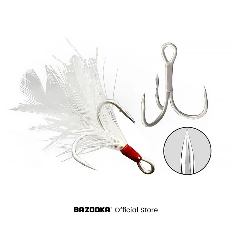 Bazooka-Juego de Señuelos de Pesca de Metal VIB Spinner, cebos de trucha de cobre duro, Kit de Spinnerbait dorado Artificial, aparejos de invierno - imagen 5