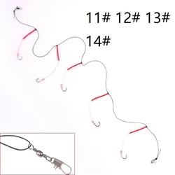 Modelos más vendidos 11 #   12 #   13 #   14 #   Anzuelos de pesca con 5 anzuelos pequeños para herramientas de pesca más convenientes, pesca en la playa al aire libre