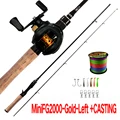 Cast Rod Reel-Left