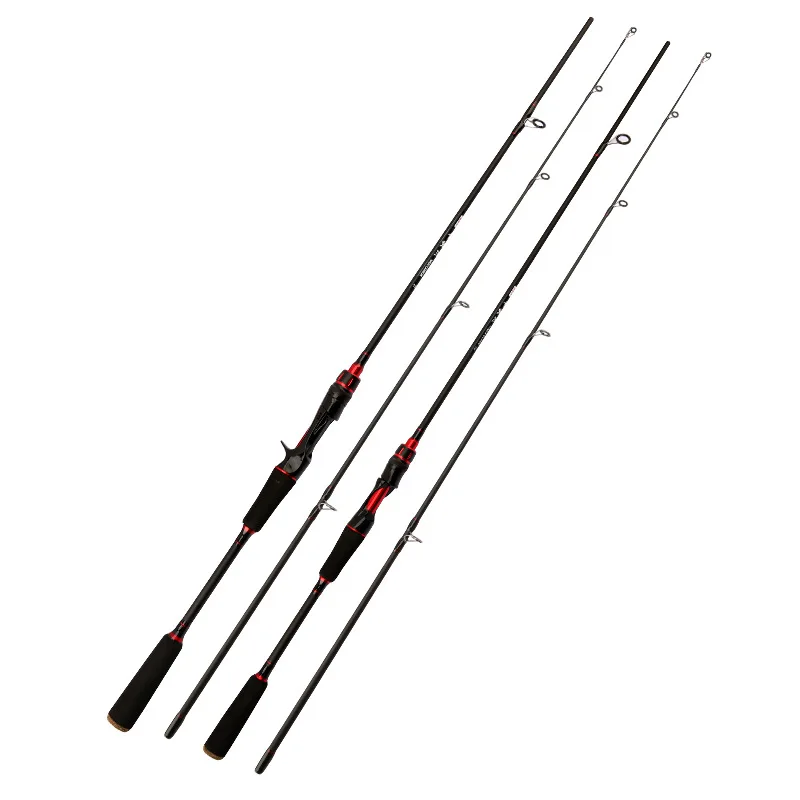 Caña de pescar ultraligera de fundición lejana, caña de pescar de 2 piezas, 1,65 M, 1,8 M, para barco turístico - imagen 4