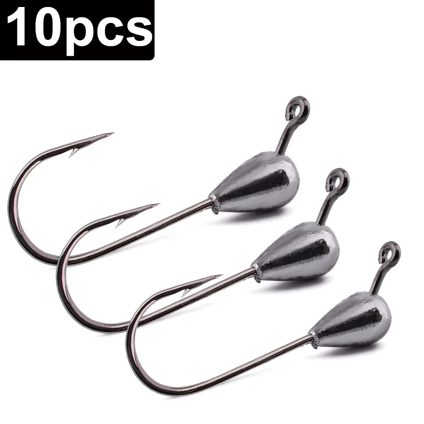Cabezales Jig Head gota para vinilo – Agua dulce y salada