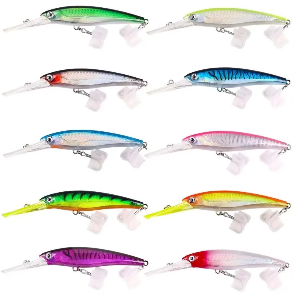 Señuelo de buceo profundo Minnow Wahoo 48g 73g 90g cebos duros artificiales agua salada Mahi Marlin atún pez vela aparejos de pesca Wobbler - imagen 5