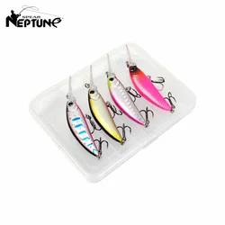 Señuelos Jerkbait 7 cm lengua larga - Wobbler para lucio y lubina