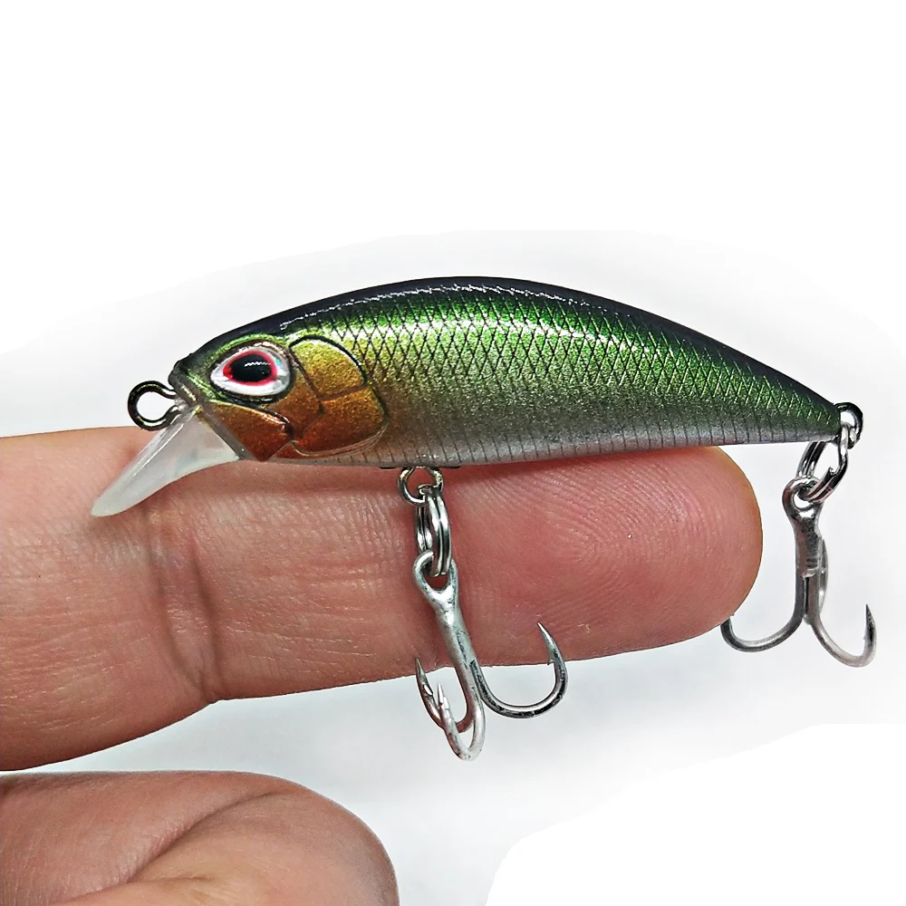 Señuelos de Pesca de pececillos sumergibles, cebo duro profesional, 52mm, 1,8g, Jerkbait, Carkbait - imagen 3