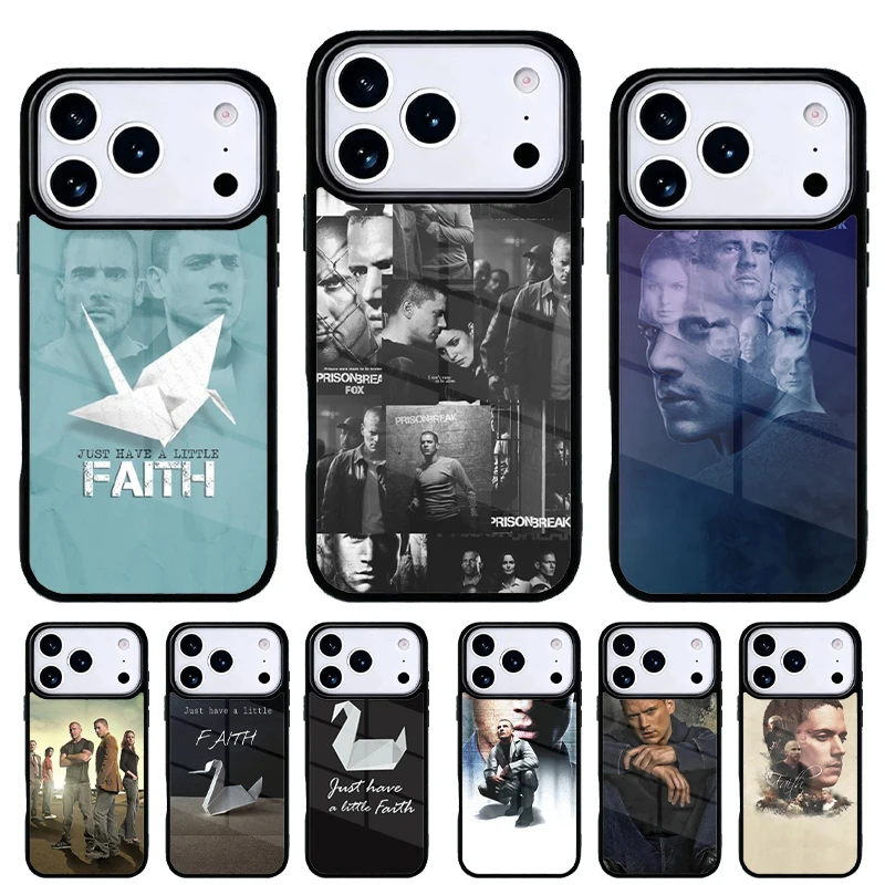 Funda de teléfono Prison Break para iPhone 17 Air 16e 15 14 Pro Max