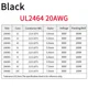 Black 20AWG