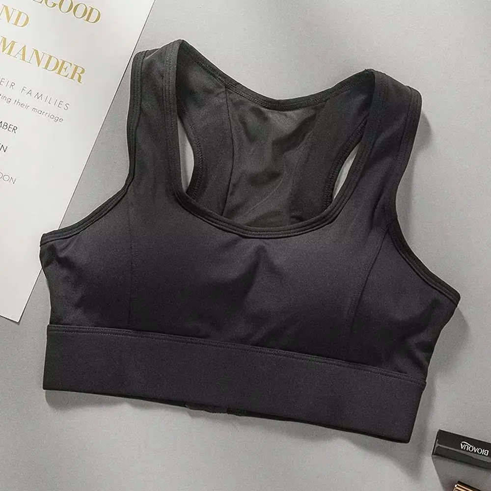 Sujetador deportivo transpirable – Antivibración ajustable para yoga - imagen 4