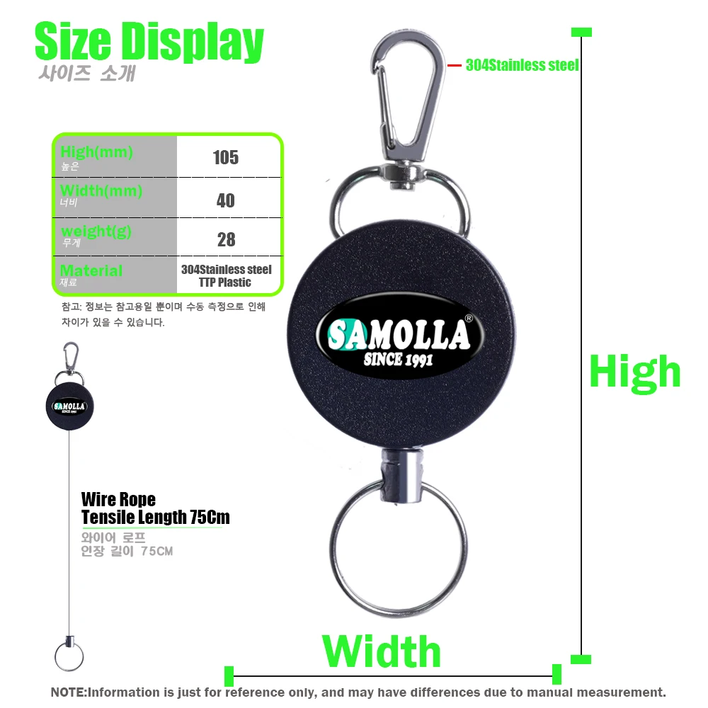 Mini alicates de pesca, accesorios, soporte retráctil para insignia, herramientas Retractoras de pesca con mosca, Extractor, aparejos, línea de corte de anillo dividido - imagen 2