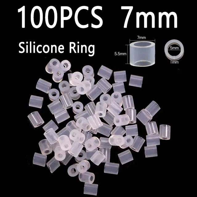 7mm Ring 100pcs