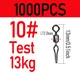 1000pcs size 10