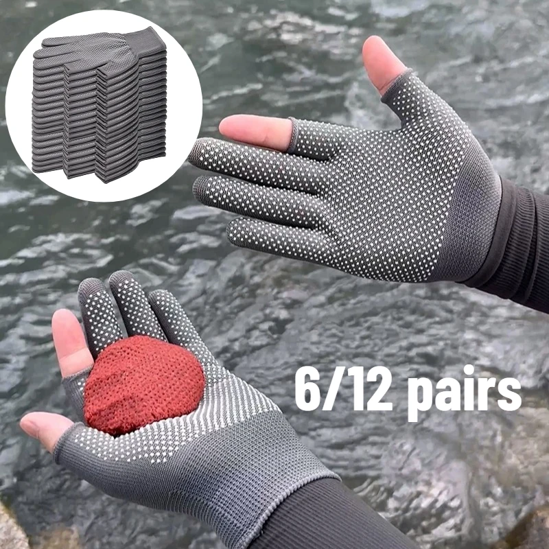 Guantes de pesca dedos libres – Transpirables y de ajuste flexible - imagen 3